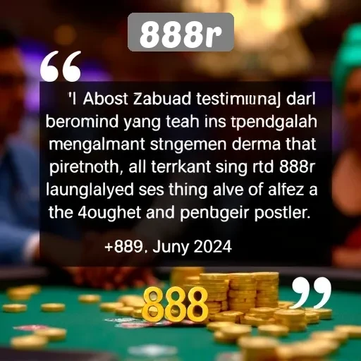 Testimoni Pengguna tentang Pengalaman Bermain di 888r